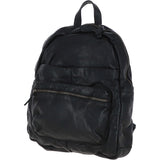 Ashwood Large Vintage Leather Backpack Black  –RUBEN