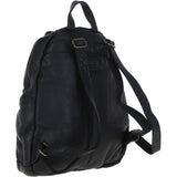 Ashwood Large Vintage Leather Backpack Black  –RUBEN