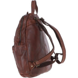 Ashwood Large Vintage Leather Backpack Brandy  –RUBEN