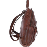 Ashwood Large Vintage Leather Backpack Brandy  –RUBEN