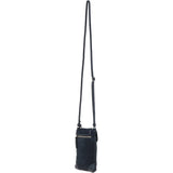 Ashwood Suede & Leather Small Crossbody Bag Navy: S-11