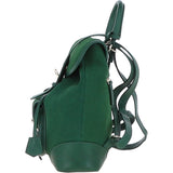 Ashwood Suede and Leather Backpack Green: S-16
