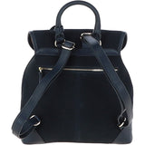 Ashwood Suede and Leather Backpack Navy: S-16