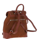 Ashwood Suede and Leather Backpack Tan: S-16