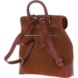 Ashwood Suede and Leather Backpack Tan: S-16