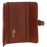 Ashwood 10 Card Suede Leather Purse Tan: S-21