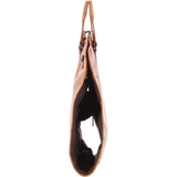 Mens Leather Suit Carrier Tan: Savile