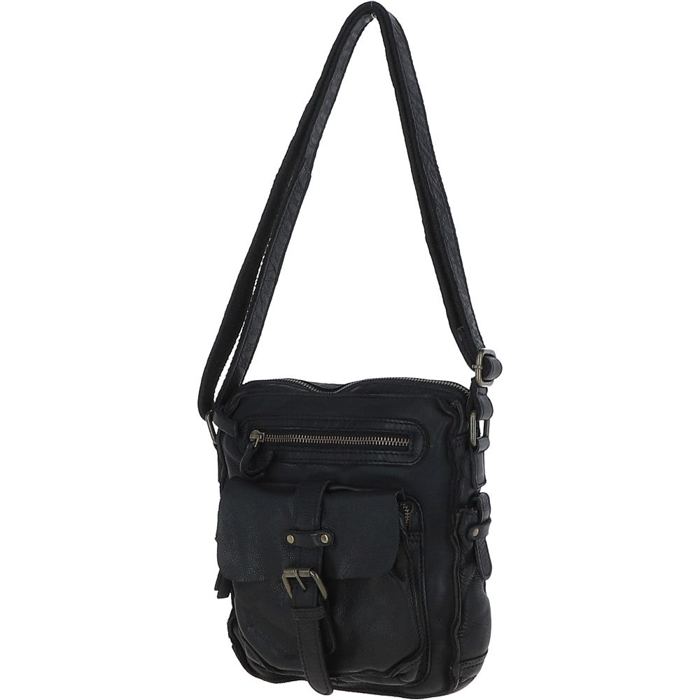 Ashwood Medium Travel Flight Bag Black: SERGIO N