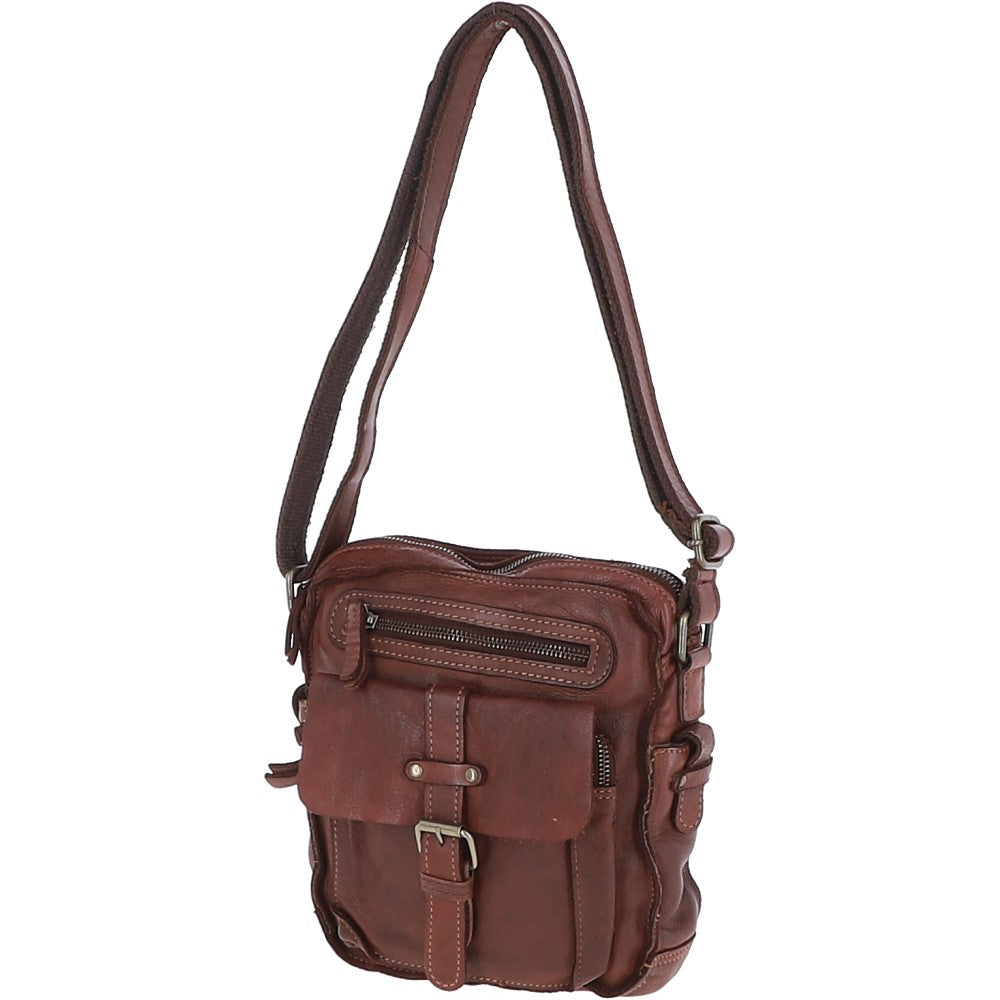 Ashwood Medium Travel Flight Bag Brandy: SERGIO N