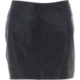 Stylish Leather Pencil Skirt Black: skirt 14