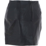 Stylish Leather Pencil Skirt Black: skirt 14