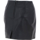 Stylish Leather Pencil Skirt Black: skirt 14