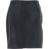 Stylish Leather Pencil Skirt Black: skirt 18