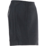 Stylish Leather Pencil Skirt Black: skirt 18