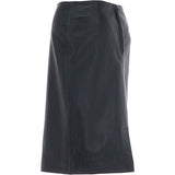 Stylish Leather Pencil Skirt Black: skirt 21