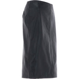Stylish Leather Pencil Skirt Black: skirt 23