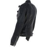 Leather Biker Jacket Black/nap: Soho
