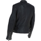 Leather Biker Jacket Black/nap: Soho