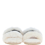 Fenland Ladies Sheepskin Sliders Navy: Sophie