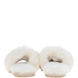 Fenland Ladies Sheepskin Sliders Navy: Sophie