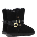Fenland Classic  8" Suede Sheepskin Belt Boots: S/SKIN BOOT BELT