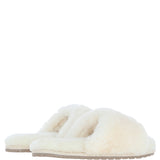 Fenland Ladies Sheepskin Sliders Beige: suzy slider