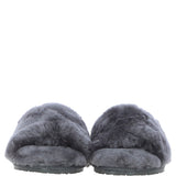 Fenland Ladies Sheepskin Sliders Grey: suzy slider
