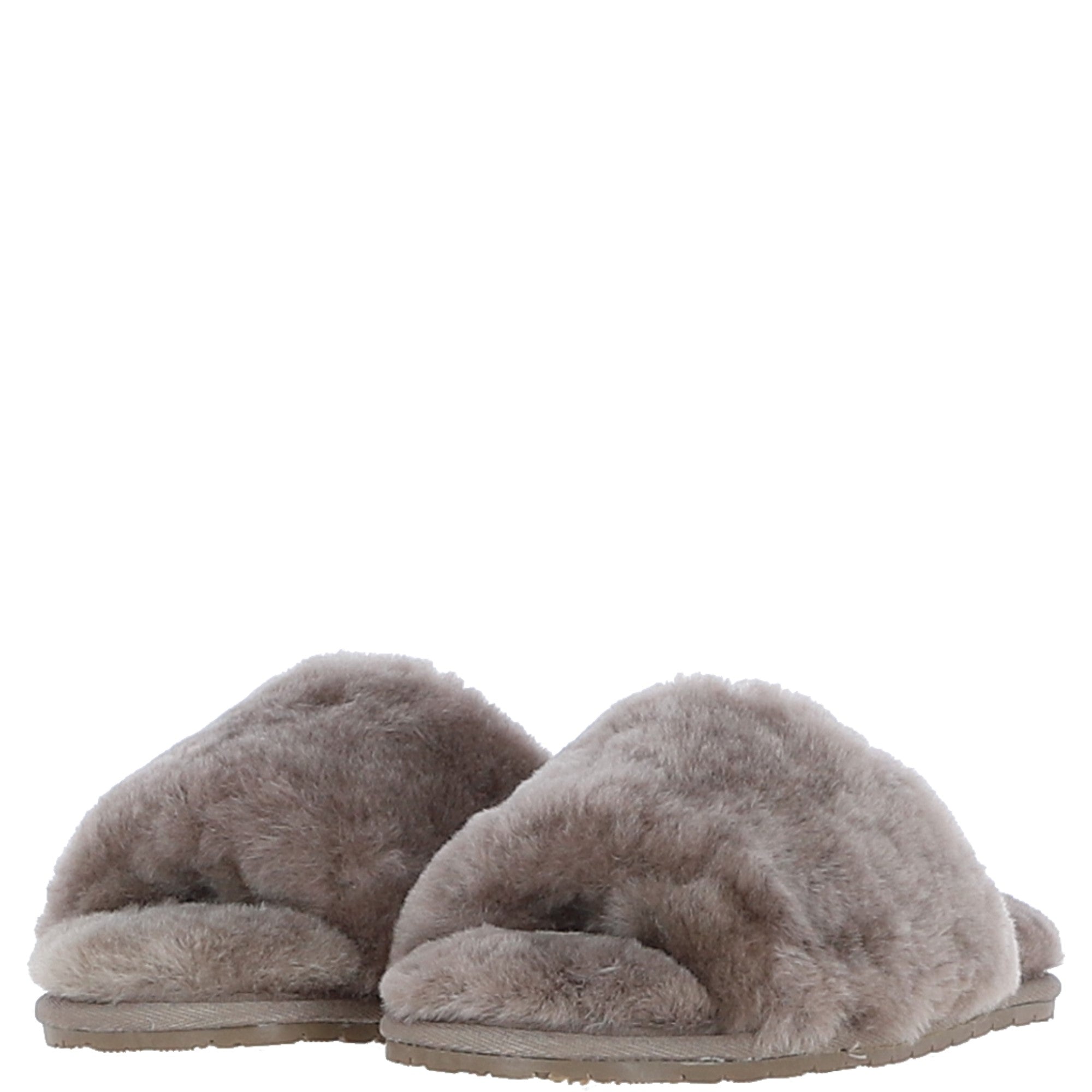 Fenland Ladies Sheepskin Sliders Mink: suzy slider