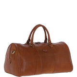 Ashwood Large Leather Holdall – Honey: T-77