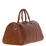 Ashwood Large Leather Holdall – Honey: T-77