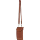 Ashwood Ladies Leather Phonebag/Purse Honey: T-80
