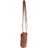 Ashwood Ladies Leather Phonebag/Purse Honey: T-80