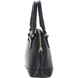 Ashwood Womens Small Leather Tote Bag Black: T-82