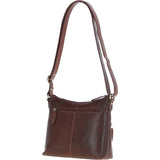Ashwood Medium Leather Shoulder Bag Chestnut: T-83
