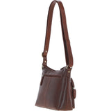 Ashwood Medium Leather Shoulder Bag Chestnut: T-83