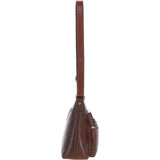 Ashwood Medium Leather Shoulder Bag Chestnut: T-83
