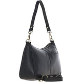 Ashwood Leather Shoulder Bag Black: T-84