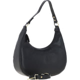Ashwood Leather Shoulder Bag Black: T-86
