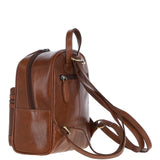 Ashwood Small Leather Backpack Chestnut: T-87