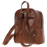 Ashwood Small Leather Backpack Chestnut: T-87