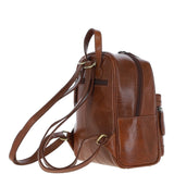 Ashwood Small Leather Backpack Chestnut: T-87