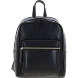 Ashwood Small Leather Backpack Black: T-87
