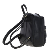 Ashwood Small Leather Backpack Black: T-87