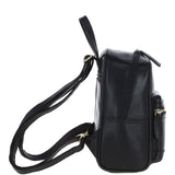 Ashwood Small Leather Backpack Black: T-87