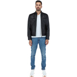 Leather Jacket Black: 1895