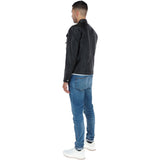 Leather Jacket Black: 1895
