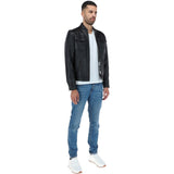 Leather Jacket Black: 1895