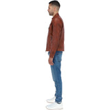 Leather Jacket Tan: 1895