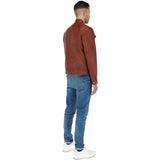 Leather Jacket Tan: 1895
