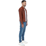 Leather Jacket Tan: 1895